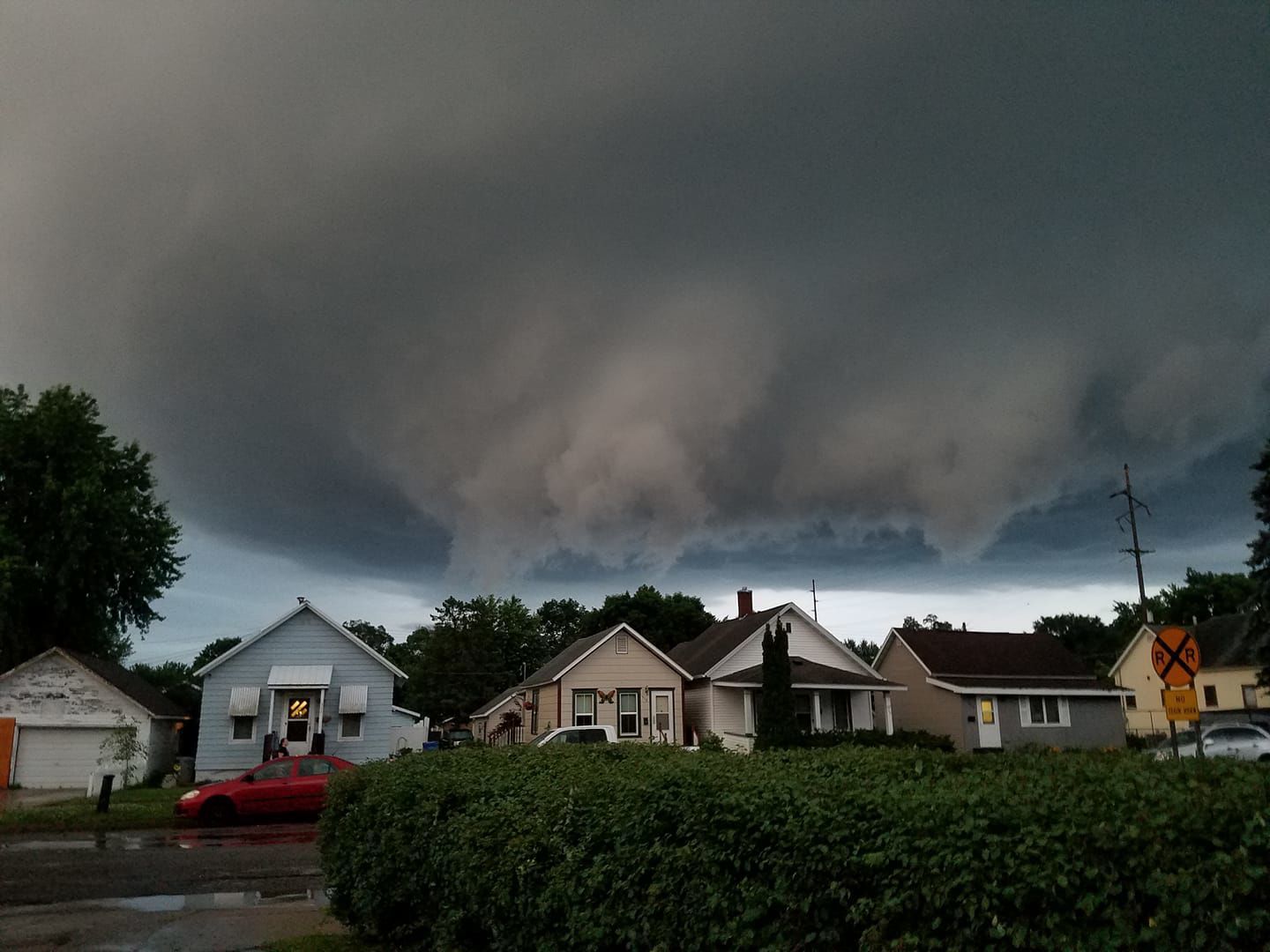 Sunday storm